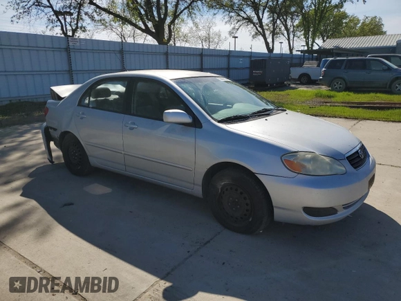 2006 Toyota Corolla CE with VIN 1NXBR32E26Z721796, listed as a Copart auction lot 50431525 with 187,828 mi miles and Salvage Title. Bid and sale history available at DreamBid. Image 4.