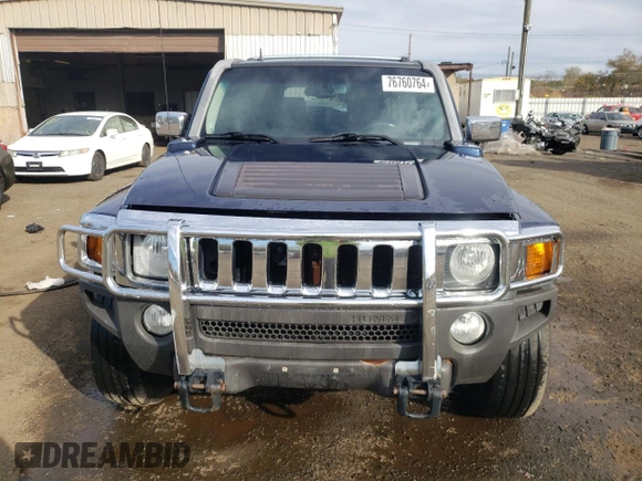 2007 Hummer H3 SUV with VIN 5GTDN13E778119538, listed as a Copart auction lot 76760764 with 155,671 mi miles and Clean Title. Bid and sale history available at carsss.com. Image 5.