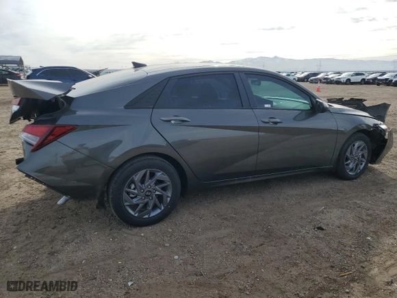 2024 Hyundai Elantra SEL with VIN KMHLM4DG3RU750347, listed as a Copart auction lot 43123485 with 799 mi miles and Clean Title. Bid and sale history available at carsss.com. Image 3.