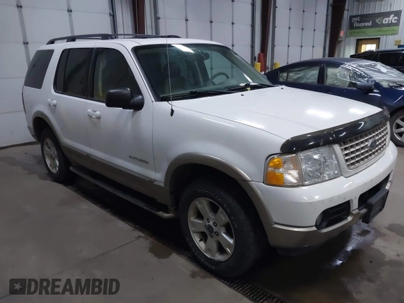 2004 Ford Explorer Eddie Bauer with VIN 1FMDU74K74ZA10371, listed as a IAAI auction lot 42281140 with 192,568 mi miles and . Bid and sale history available at DreamBid. Image 1.