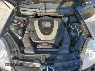 2008 Mercedes-Benz SLK-Class 3.5L with VIN WDBWK56F38F182216, listed as a Copart auction lot 74959864 with 0 mi miles and Salvage Title. Bid and sale history available at carsss.com. Image 11.