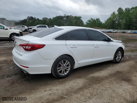 2017 Hyundai Sonata 2.4L with VIN 5NPE24AF8HH490261, listed as a Copart auction lot 51461505 with 114,059 mi miles and Salvage Title. Bid and sale history available at carsss.com. Image 3.