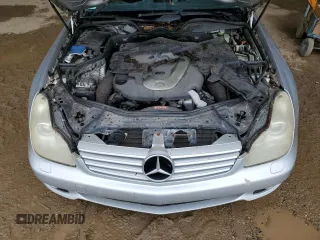 2007 Mercedes-Benz CLS-Class 5.5L with VIN WDDDJ72X87A086024, listed as a Copart auction lot 65056704 with 0 mi miles and Salvage Title. Bid and sale history available at carsss.com. Image 11.
