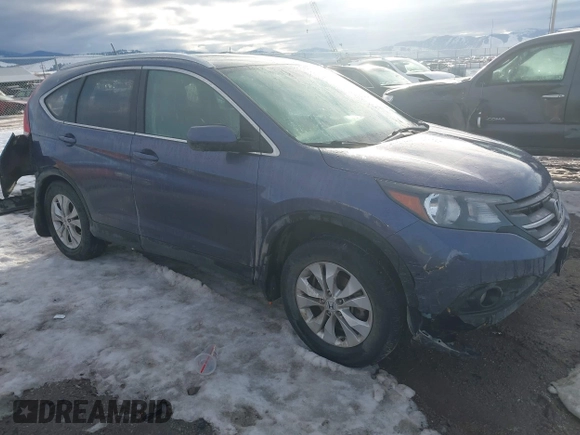 2013 Honda CR-V EX-L with VIN 5J6RM4H75DL063565, listed as a IAAI auction lot 41646802 with 113,494 mi miles. Bid and sale history available at carsss.com. Image 1.