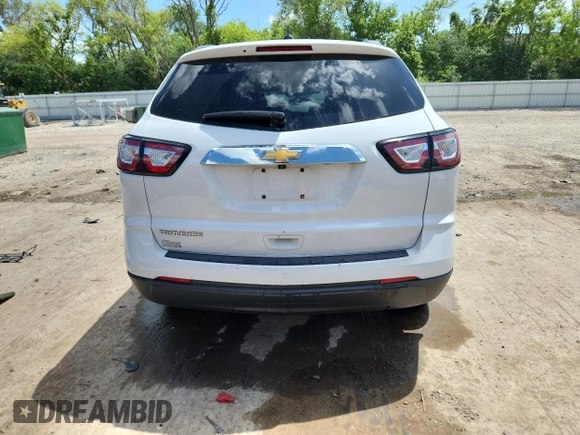 2017 Chevrolet Traverse LS with VIN 1GNKRFKD3HJ161246, listed as a Copart auction lot 61984955 with Not provided miles and Non repairable. Bid and sale history available at DreamBid. Image 6.