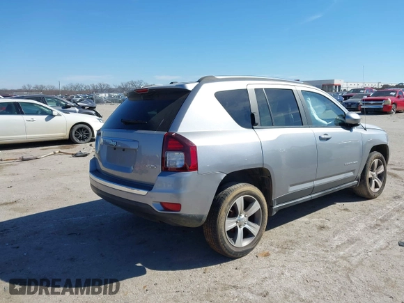 2017 Jeep Compass High Altitude with VIN 1C4NJCEB8HD189645, listed as a IAAI auction lot 41646539 with 144,333 mi miles and . Bid and sale history available at DreamBid. Image 4.