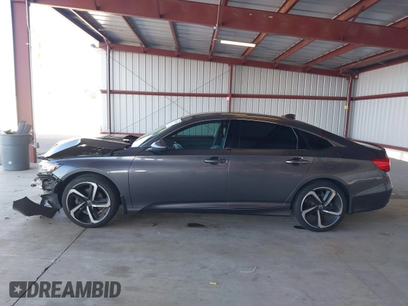 2019 Honda Accord Sedan Sport 1.5T with VIN 1HGCV1F35KA144230, listed as a IAAI auction lot 41398440 with 56,659 mi miles. Bid and sale history available at carsss.com. Image 14.
