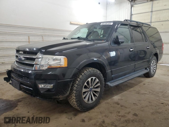 2015 Ford Expedition Max XLT with VIN 1FMJK1JT2FEF48179, listed as a Copart auction lot 59159105 with 170,121 mi miles and Salvage title. Bid and sale history available at DreamBid. Image 1.