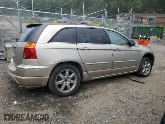 2008 Chrysler Pacifica with VIN 2A8GM78X68R658199, listed as a Copart auction lot 62689435 with 126,562 mi miles and Salvage title. Bid and sale history available at DreamBid. Image 3.
