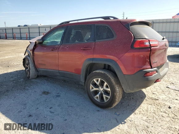 2016 Jeep Cherokee Trailhawk with VIN 1C4PJMBS0GW277367, listed as a Copart auction lot 49656155 with Not Provided miles and Salvage Title. Bid and sale history available at DreamBid. Image 2.