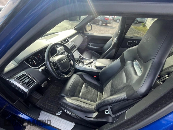 2018 Land Rover Range Rover Sport SVR with VIN SALWZ2SEXJA191225, listed as a Copart auction lot 74400604 with 100,751 mi miles and Clean Title. Bid and sale history available at carsss.com. Image 7.