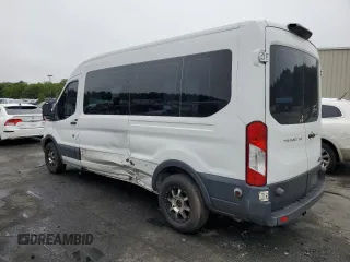 2018 Ford Transit Passenger XL with VIN 1FBZX2CM1JKB03144, listed as a Copart auction lot 60510545 with 181,060 mi miles and Salvage title. Bid and sale history available at DreamBid. Image 2.