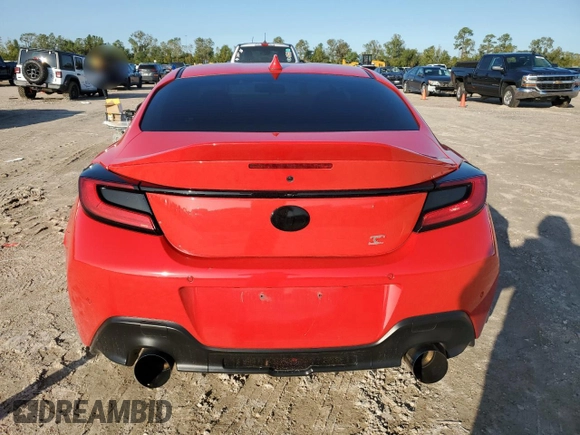 2023 Toyota GR86 Premium with VIN JF1ZNBF15P8763475, listed as a Copart auction lot 79339304 with 22,873 mi miles and Salvage Title. Bid and sale history available at carsss.com. Image 6.