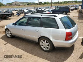 1999 Audi A4 с VIN WAUGB28D1XA309442, выставлен на аукционе Copart как лот 62041384 с пробегом 172 597 миль миль и Списание • Salvage title. История ставок и продаж доступна на DreamBid. Изображение 2.