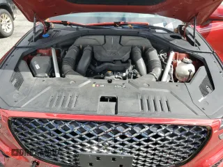 2022 Genesis GV70 Sport with VIN KMUMCDTC4NU036292, listed as a Copart auction lot 57902765 with 46,019 mi miles and Salvage title. Bid and sale history available at DreamBid. Image 12.