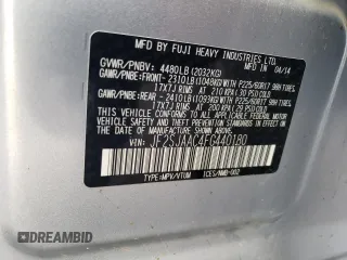 2015 Subaru Forester 2.5i with VIN JF2SJAAC4FG440180, listed as a Copart auction lot 87240754 with 81,047 mi miles and Salvage Title. Bid and sale history available at carsss.com. Image 13.