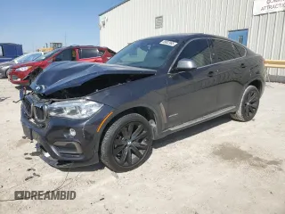 2018 BMW X6 xDrive35i with VIN 5UXKU2C51J0X49700, listed as a Copart auction lot 48802985 with 95,733 mi miles and Salvage Title. Bid and sale history available at carsss.com. Image 1.
