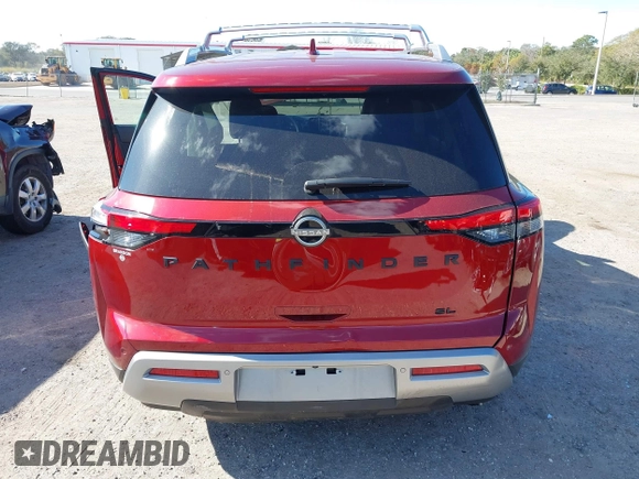 2024 Nissan Pathfinder SL z VIN 5N1DR3CB6RC230381, wystawiony jako IAAI lot #41201816 z przebiegiem 7 245 mil mil oraz . Historia ofert i sprzedaży dostępna na DreamBid. Obrazek 17.