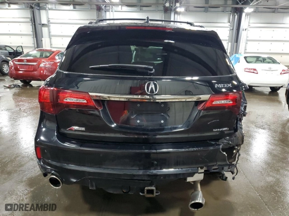 2020 Acura MDX w/Technology/A-Spec Pkg with VIN 5J8YD4H0XLL025351, listed as a Copart auction lot 48873715 with 105,748 mi miles and Salvage Title. Bid and sale history available at carsss.com. Image 6.