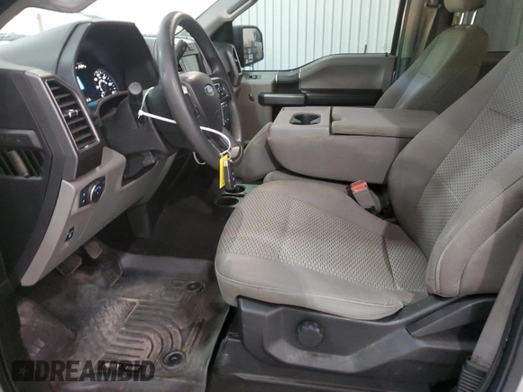 2019 Ford F-150 XL with VIN 1FTEW1E51KFA66376, listed as a Copart auction lot 52975895 with 136,957 mi miles and Salvage Title. Bid and sale history available at carsss.com. Image 7.