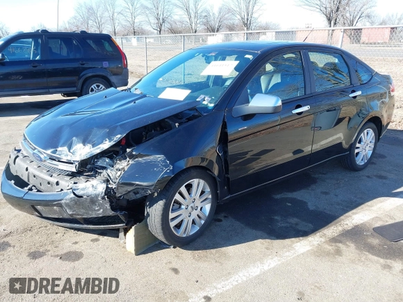 2009 Ford Focus SEL with VIN 1FAHP37N49W211350, listed as a IAAI auction lot 41641517 with 59,409 mi miles. Bid and sale history available at carsss.com. Image 2.