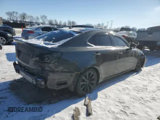 2009 Lexus IS 250 with VIN JTHCK262092030580, listed as a Copart auction lot 87712785 with 171,343 mi miles and Salvage Title. Bid and sale history available at DreamBid. Image 3.