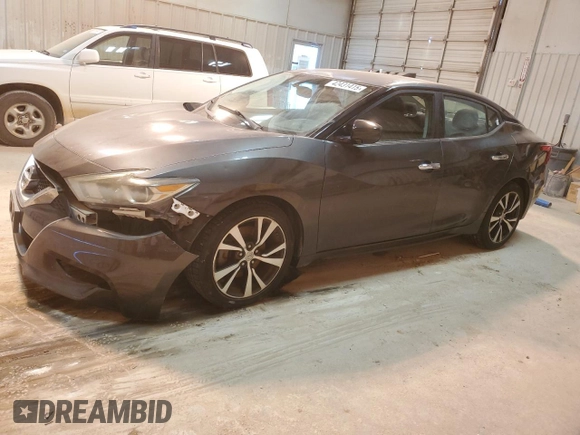 2016 Nissan Maxima SV with VIN 1N4AA6AP0GC430772, listed as a Copart auction lot 42431415 with 91,161 mi miles and Salvage Title. Bid and sale history available at DreamBid. Image 1.