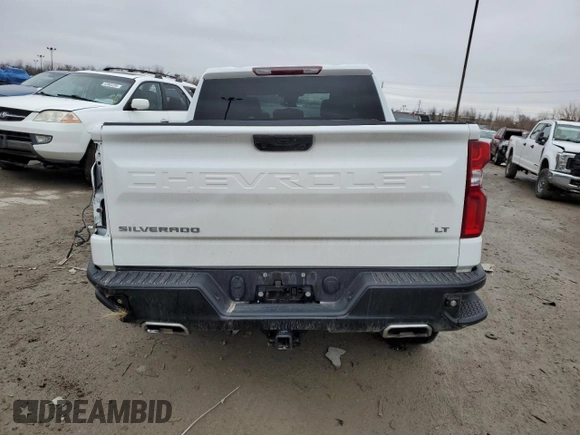 2023 Chevrolet Silverado 1500 LT Trail Boss with VIN 3GCUDFEDXPG339200, listed as a Copart auction lot 44364945 with 45,293 mi miles and Salvage Title. Bid and sale history available at DreamBid. Image 6.