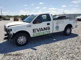2013 Ford F-150 XL with VIN 1FTMF1CMXDKE46073, listed as a Copart auction lot 52419675 with 99,475 mi miles and Salvage Title. Bid and sale history available at carsss.com. Image 1.