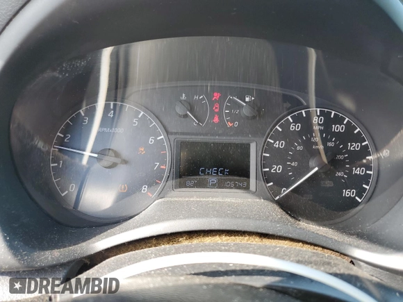 2013 Nissan Sentra SR with VIN 3N1AB7AP1DL791430, listed as a Copart auction lot 52180035 with 105,743 mi miles and Salvage Title. Bid and sale history available at DreamBid. Image 9.