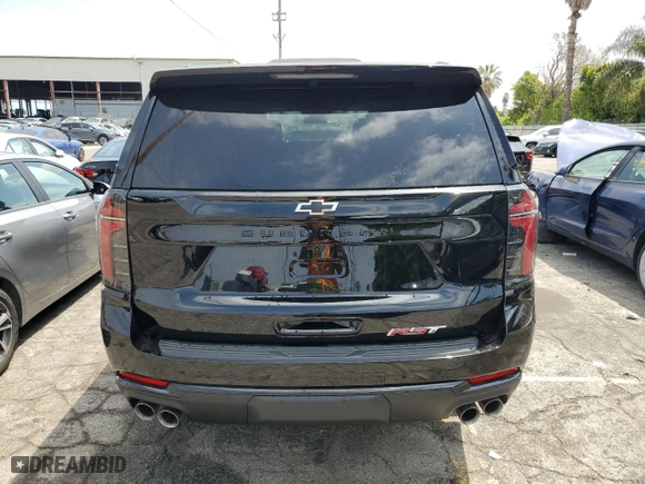 2025 Chevrolet Suburban RST with VIN 1GNS6ERD6SR157063, listed as a Copart auction lot 54452615 with 545 mi miles and Clean Title. Bid and sale history available at carsss.com. Image 6.