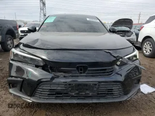 2024 Honda Civic Sedan Touring with VIN 2HGFE1F96RH325737, listed as a Copart auction lot 46089845 with 24,722 mi miles and Salvage Title. Bid and sale history available at carsss.com. Image 5.