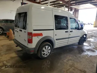 2013 Ford Transit Connect XL with VIN NM0LS6AN7DT144313, listed as a Copart auction lot 51639185 with 106,225 mi miles and Salvage title. Bid and sale history available at DreamBid. Image 3.