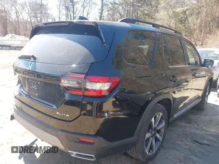 2023 Honda Pilot Elite with VIN 5FNYG1H84PB008077, listed as a IAAI auction lot 41762661 with 41,412 mi miles. Bid and sale history available at carsss.com. Image 4.