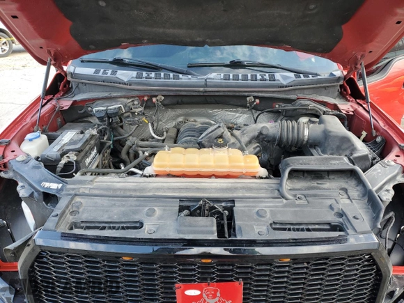 2016 Ford F-150 XLT with VIN 1FTEW1EFXGKE97998, listed as a Copart auction lot 51929315 with 150,933 mi miles and Salvage Title. Bid and sale history available at carsss.com. Image 11.