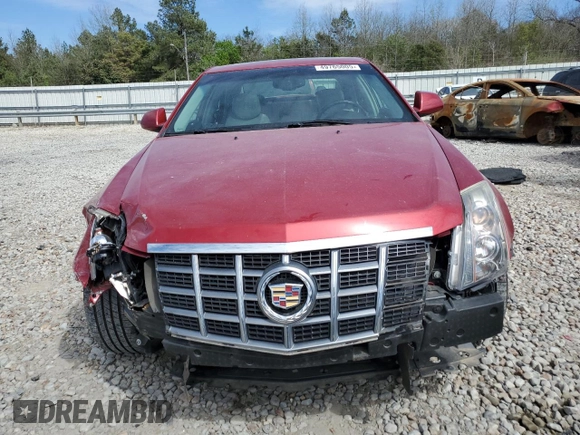 2012 Cadillac CTS with VIN 1G6DA5E56C0136902, listed as a Copart auction lot 49765005 with 52,599 mi miles and Salvage Title. Bid and sale history available at DreamBid. Image 5.