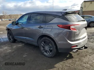 2020 Acura RDX w/A-Spec Pkg with VIN 5J8TC2H60LL041127, listed as a Copart auction lot 43504365 with 75,660 mi miles and Salvage title. Bid and sale history available at DreamBid. Image 2.