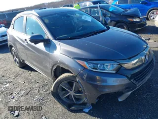 2022 Honda HR-V EX-L with VIN 3CZRU6H7XNM742713, listed as a IAAI auction lot 41202171 with 61,280 mi miles. Bid and sale history available at carsss.com. Image 1.