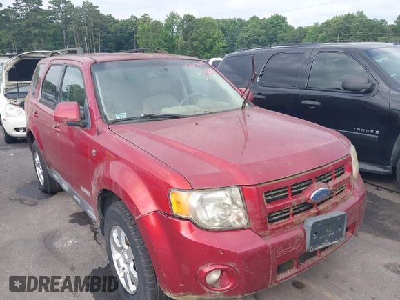 2008 Ford Escape Limited with VIN 1FMCU94138KA83444, listed as a IAAI auction lot 42615843 with 212,832 mi miles and . Bid and sale history available at DreamBid. Image 1.