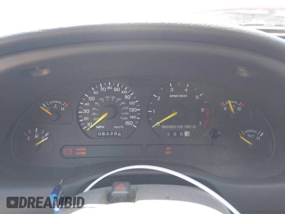1995 Ford Mustang z VIN 1FALP45T9SF108805, wystawiony jako IAAI lot #41973172 z przebiegiem 81 796 mil mil oraz . Historia ofert i sprzedaży dostępna na DreamBid. Obrazek 7.