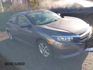 2017 Honda Civic LX with VIN 2HGFC2F5XHH502393, listed as a IAAI auction lot 41797625 with 71,932 mi miles and . Bid and sale history available at DreamBid. Image 1.