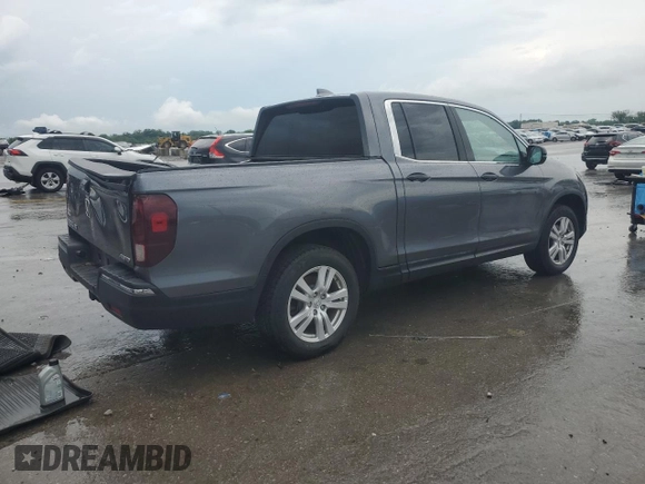 2017 Honda Ridgeline Sport+ with VIN 5FPYK3F22HB013053, listed as a Copart auction lot 59966495 with 70,987 mi miles and Clean title. Bid and sale history available at DreamBid. Image 3.
