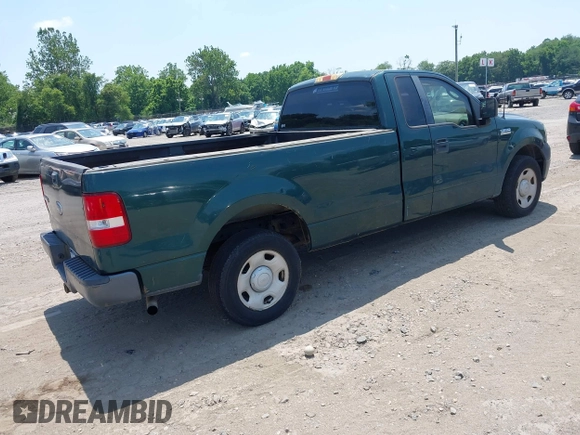 2008 Ford F-150 XL with VIN 1FTRF12228KD09740, listed as a IAAI auction lot 42691755 with 126,839 mi miles and . Bid and sale history available at DreamBid. Image 4.