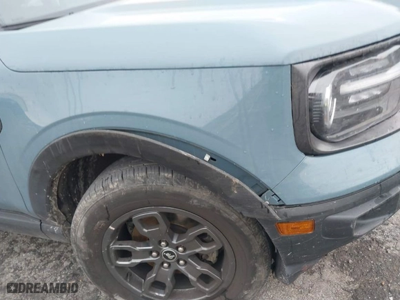 2021 Ford Bronco Sport Big Bend with VIN 3FMCR9B65MRB22198, listed as a IAAI auction lot 41526009 with 52,530 mi miles. Bid and sale history available at carsss.com. Image 18.