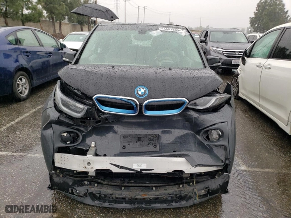 2015 BMW i3 with VIN WBY1Z4C57FV503091, listed as a Copart auction lot 44481853 with 0 mi miles. Bid and sale history available at carsss.com. Image 5.
