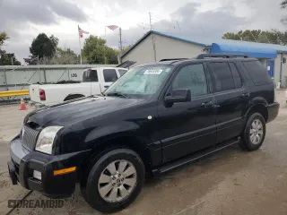 2006 Mercury Mountaineer with VIN 4M2EU47E26ZJ05673, listed as a Copart auction lot 76633204 with 168,071 mi miles and Clean Title. Bid and sale history available at carsss.com. Image 1.
