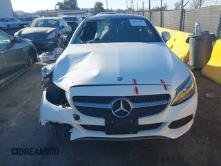 2017 Mercedes-Benz C 300 with VIN WDDWJ4JB4HF505505, listed as a IAAI auction lot 41413118 with 33,022 mi miles and . Bid and sale history available at carsss.com. Image 11.