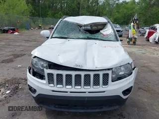 2016 Jeep Compass High Altitude Edition with VIN 1C4NJCEA9GD615042, listed as a IAAI auction lot 41898022 with 95,327 mi miles. Bid and sale history available at carsss.com. Image 12.