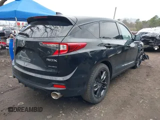 2021 Acura RDX w/A-Spec Package with VIN 5J8TC2H60ML044093, listed as a IAAI auction lot 41999368 with 29,776 mi miles and . Bid and sale history available at DreamBid. Image 4.