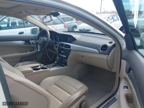 2012 Mercedes-Benz C-Class C 250 with VIN WDDGJ4HB0CF808400, listed as a IAAI auction lot 41599978 with 61,326 mi miles. Bid and sale history available at carsss.com. Image 5.